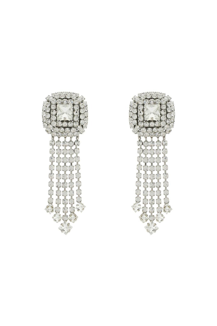 Earrings - Alessandra Rich Dangling Clip - On Earrings - 242368ABG000008 - 0001 - os - Ask Me Wear