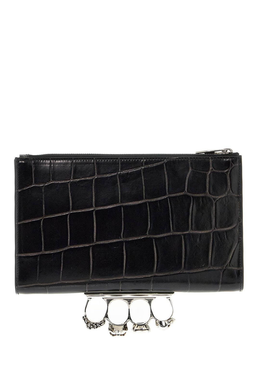 Bags - Alexander Mcqueen Four Rings Pouch - 242527FBS000002 - 1000 - os - Ask Me Wear