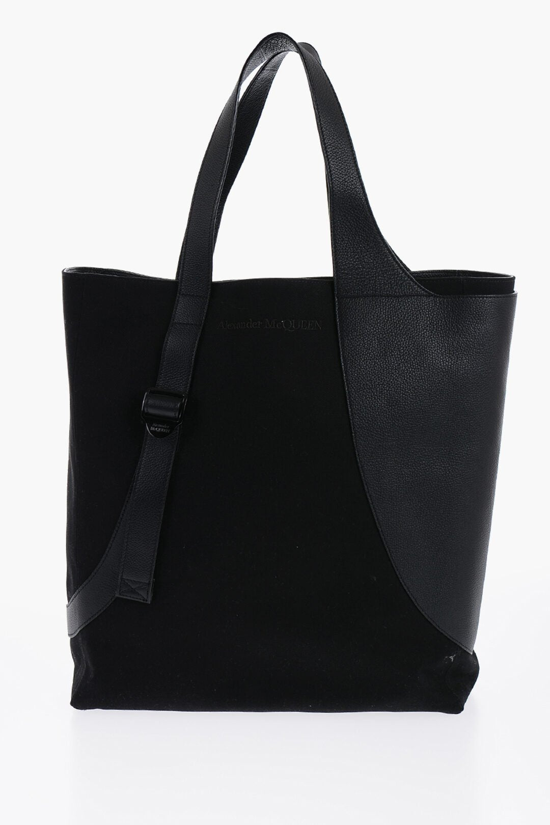 Other - Alexander McQueen Leather Detailed Tote Bag with Logoed Buckle - GC320231000123 - Ask Me Wear