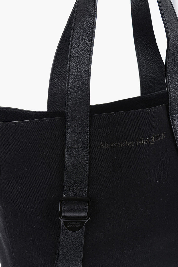 Other - Alexander McQueen Leather Detailed Tote Bag with Logoed Buckle - GC320231000123 - Ask Me Wear