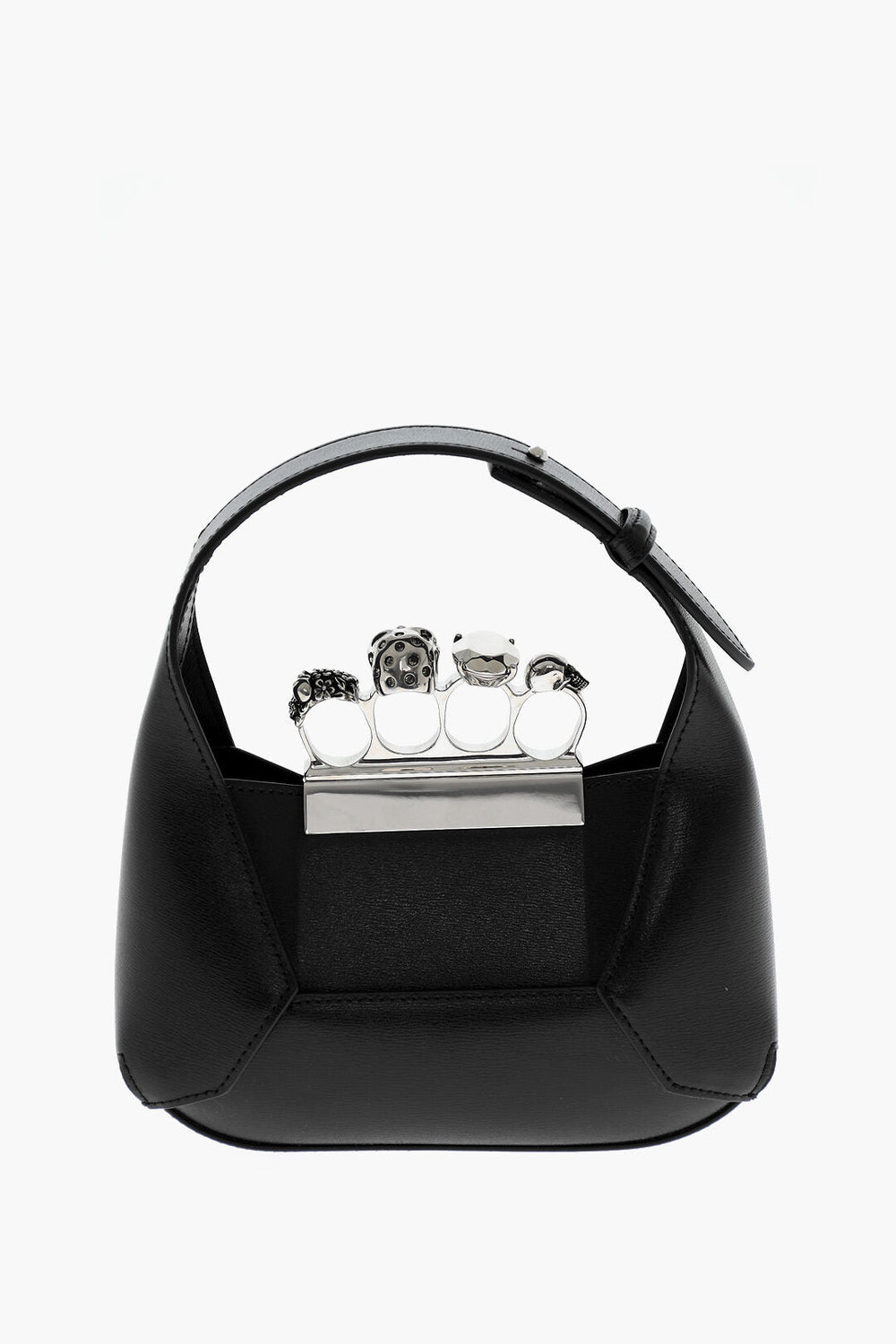 Other - Alexander McQueen Leather JEWEL KNUCKLES Hobo Bag - 2000027952601 - Ask Me Wear