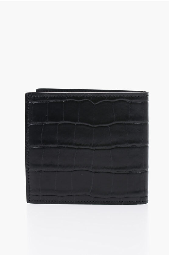 Accessories - Wallets & Card Holders - Alexander McQueen Leather Wallet with Logo - GC120240600345 - Ask Me Wear