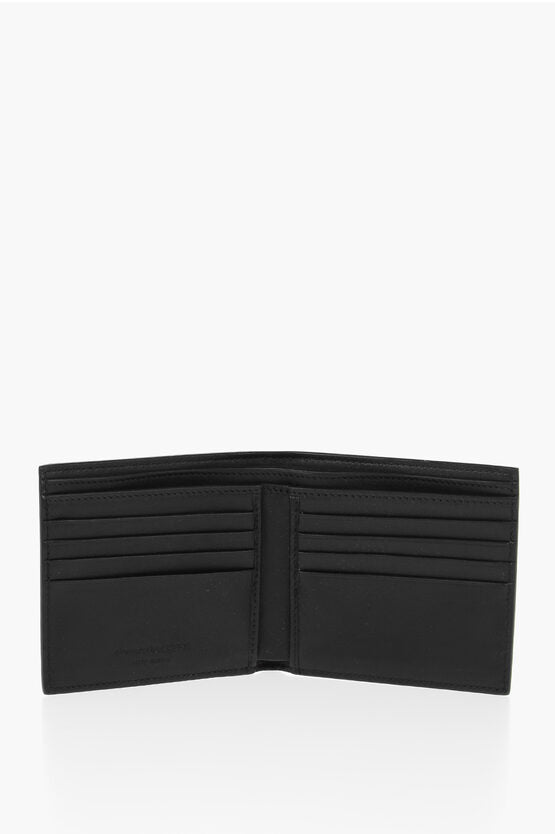 Accessories - Wallets & Card Holders - Alexander McQueen Leather Wallet with Logo - GC120240600371 - Ask Me Wear