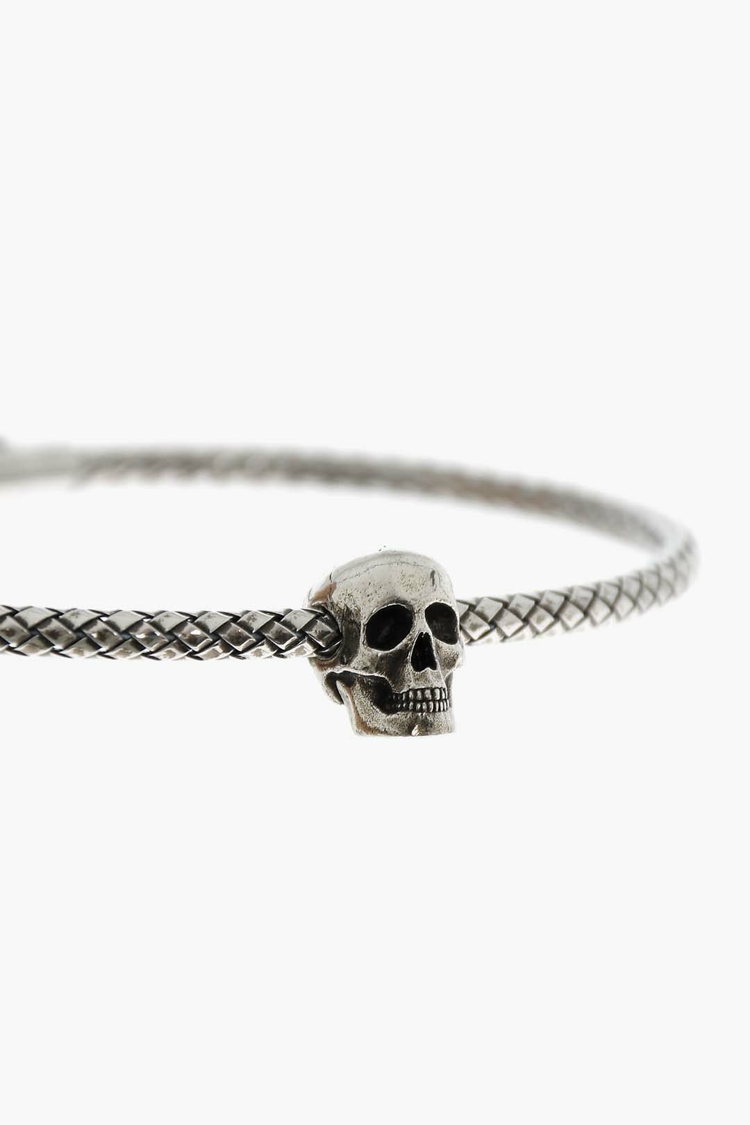 Other - Alexander McQueen Metal Bracelet with Skull Charm - 2000027101535 - Ask Me Wear