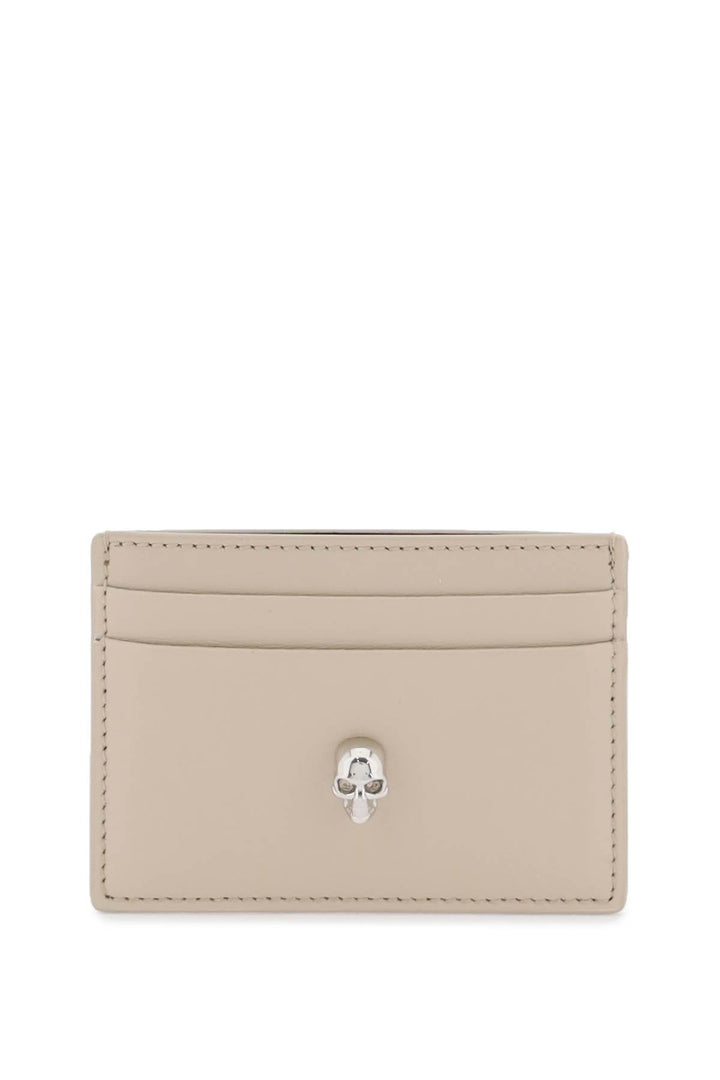 Bags - Alexander Mcqueen Saffiano Leather Skull Card Holder - 241527APC000002 - 2630 - os - Ask Me Wear