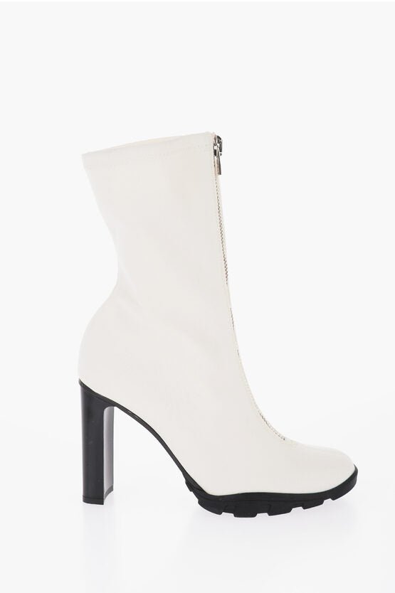 Alexander McQueen - Other - Alexander McQueen Shiny Heel Full Zip Sock Booties 11cm - 8102767595 - Ask Me Wear