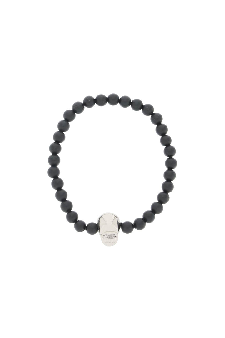 Bracelets - Alexander Mcqueen Skull Bracelet With Pearls - 241527FBG000005 - 1010 - os - Ask Me Wear