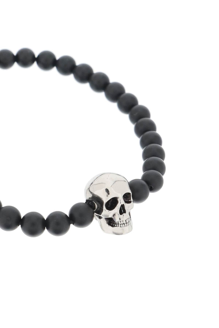 Bracelets - Alexander Mcqueen Skull Bracelet With Pearls - 241527FBG000005 - 1010 - os - Ask Me Wear