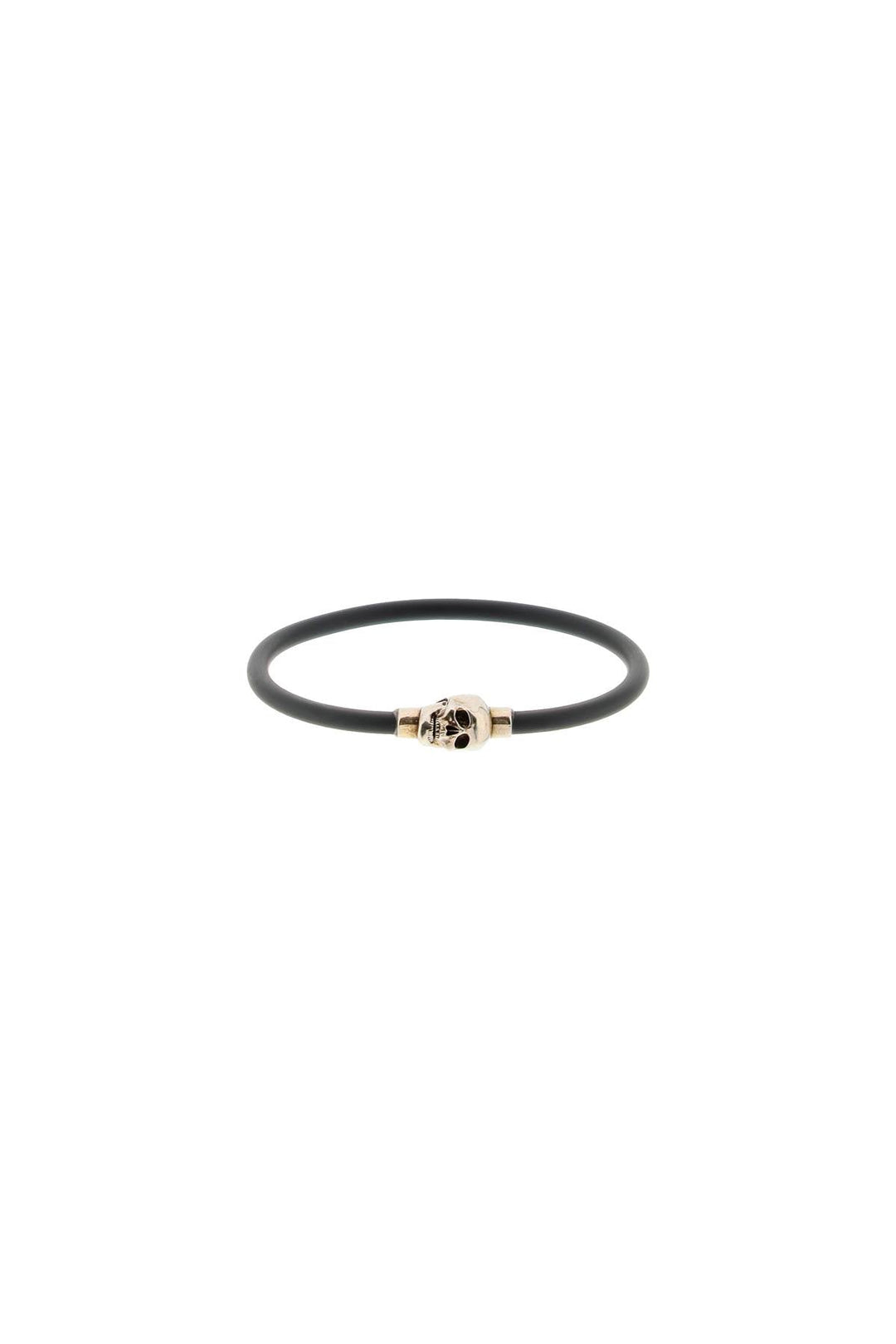 Bracelets - Alexander Mcqueen Skull Rubber Bracelet - 232527FBG000004 - 8560 - m - Ask Me Wear