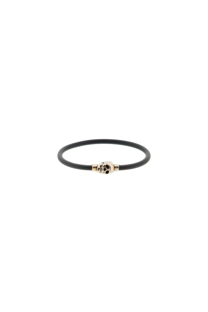 Bracelets - Alexander Mcqueen Skull Rubber Bracelet - 232527FBG000004 - 8560 - m - Ask Me Wear