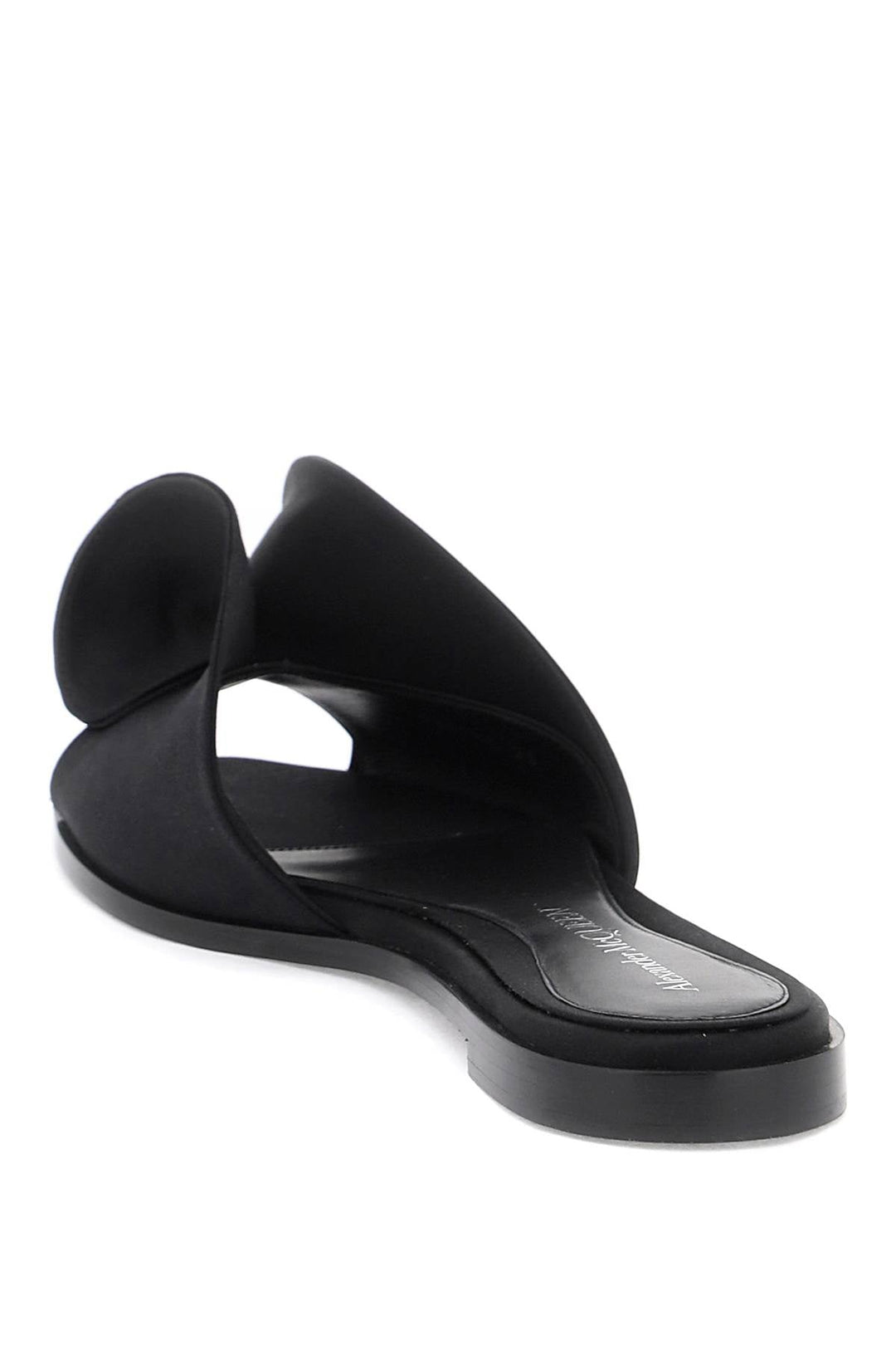 Shoes - Alexander Mcqueen Slides With Silk Detail - 241527NSP000002 - 1000 - 40 - Ask Me Wear