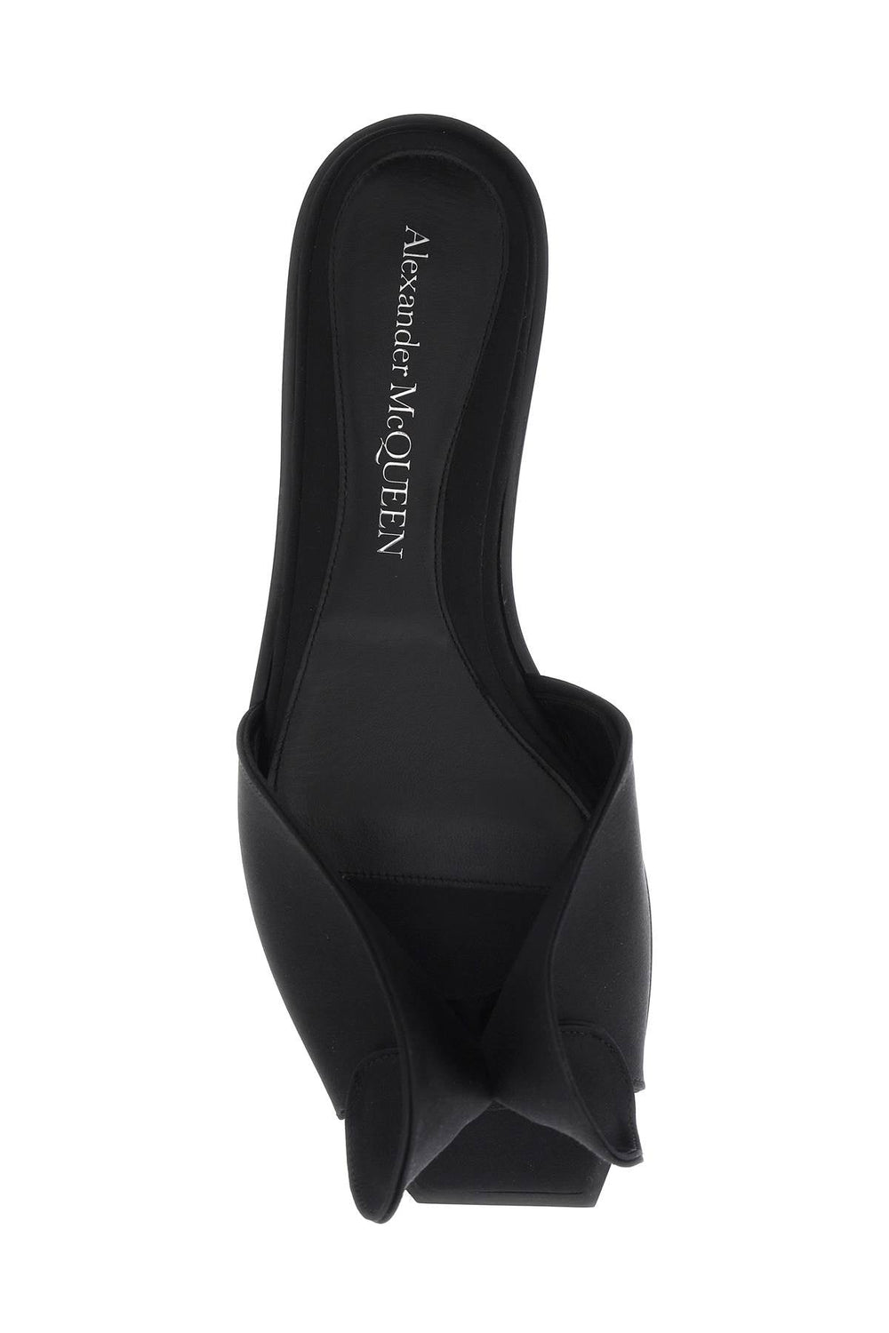 Shoes - Alexander Mcqueen Slides With Silk Detail - 241527NSP000002 - 1000 - 40 - Ask Me Wear