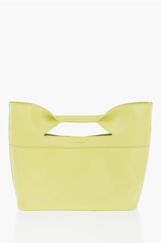 Bags - Alexander McQueen THE BOW Maxi Tote Bag with Clutch - GC320231000118 - Ask Me Wear