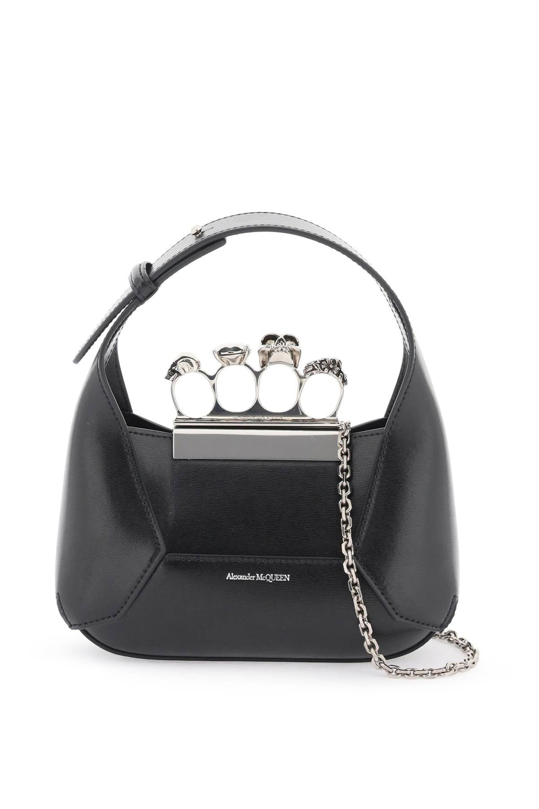 Bags - Alexander Mcqueen The Jewelled Hobo Mini Bag - 242527ABS000001 - 1000 - os - Ask Me Wear