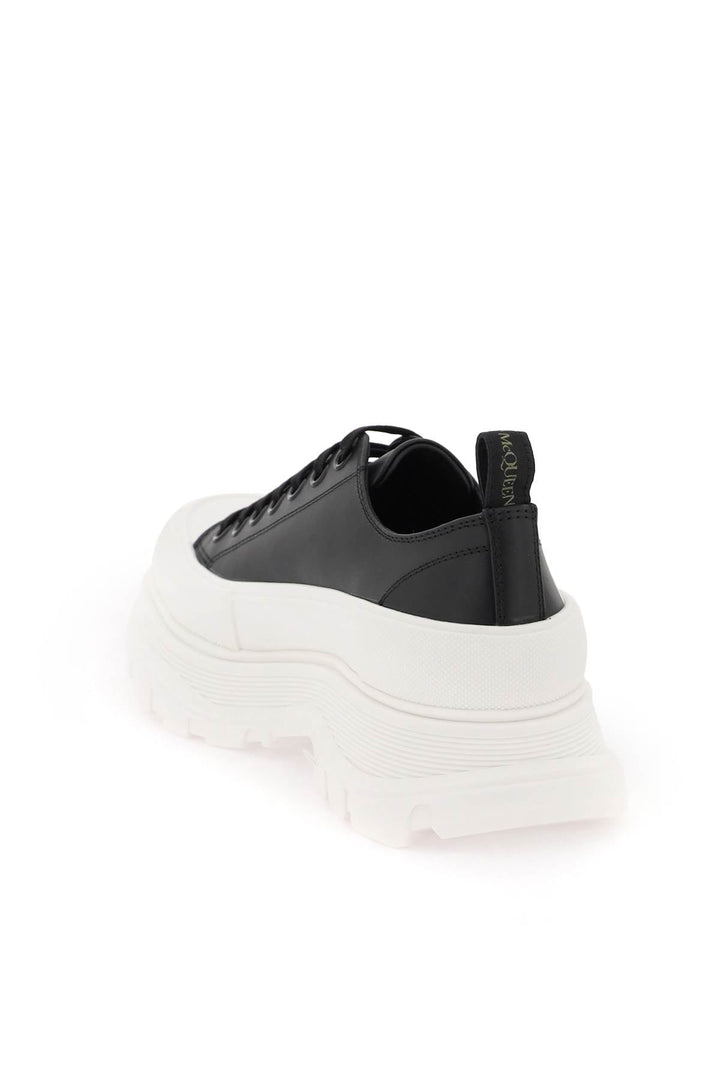 Shoes - Alexander Mcqueen Tread Slick Sneakers With Graffiti Logo - 241527LCX000001 - 1680 - 40 - Ask Me Wear