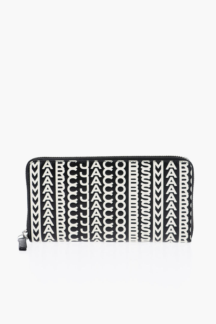 Marc Jacobs All-Over Logo Leather Wallet