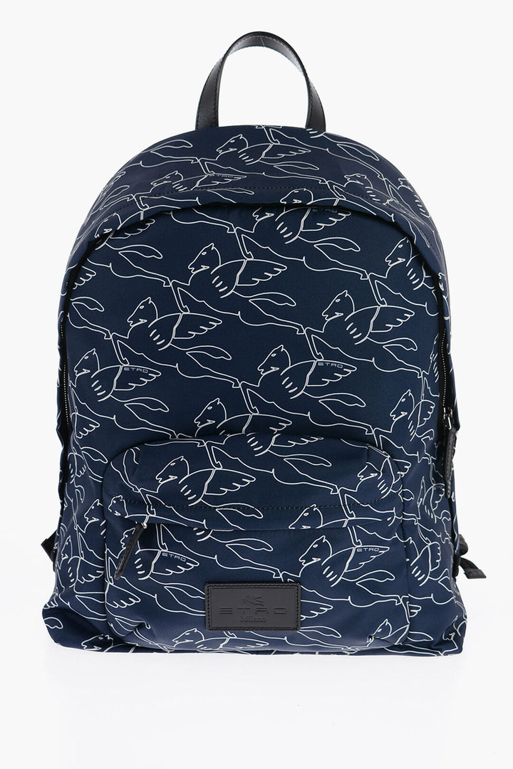 Etro Allover Print Backpack