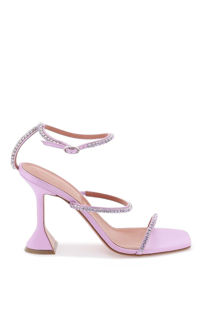 Shoes - Amina Muaddi Gilda Sandals - 241729NSP000004 - VIOLE - 37 - Ask Me Wear