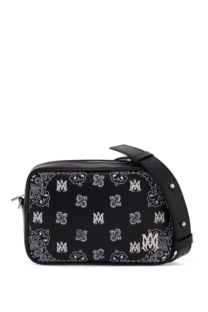 Bags - Amiri 'bandana Embroidered Camera Bag With - 242876FBS000002 - 001 - os - Ask Me Wear