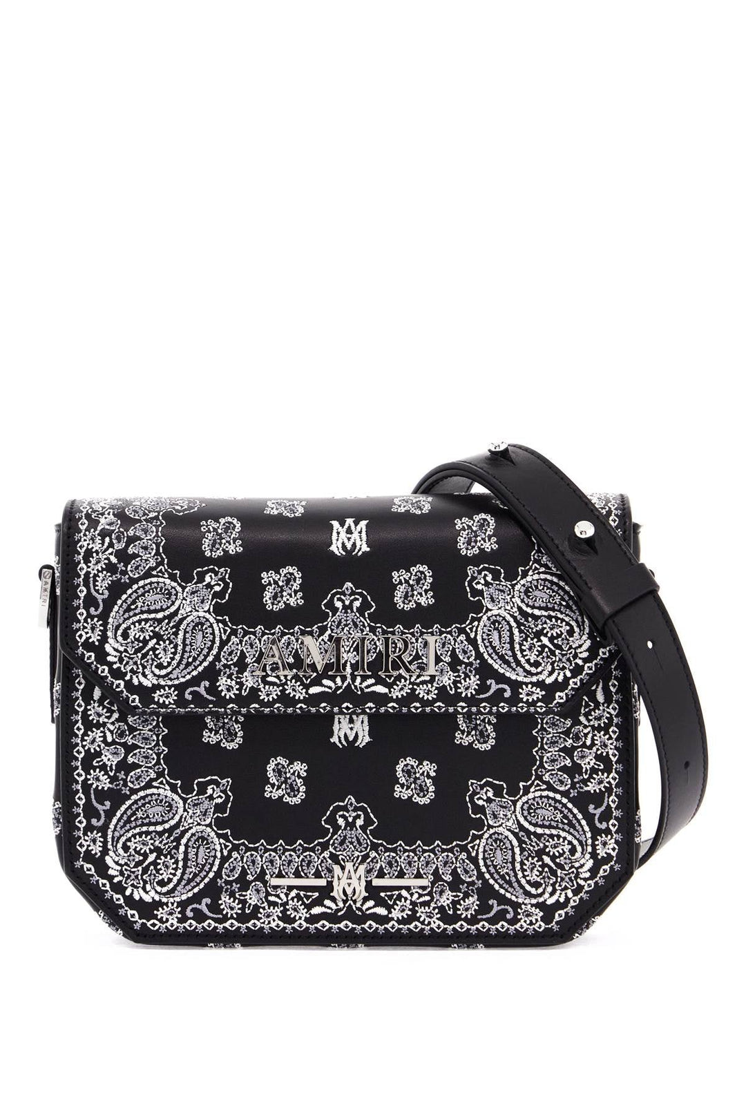 Bags - Amiri Bandana Embroidered Crossbody Bag With Shoulder - 242876FBS000001 - 001 - os - Ask Me Wear