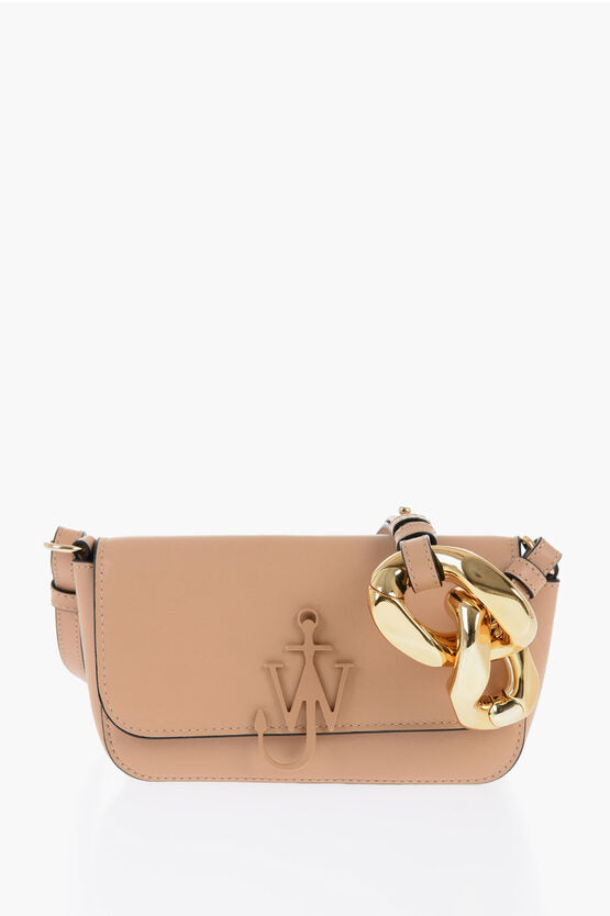 Bolso baguette con detalle de cadena ANCHOR de JWAnderson