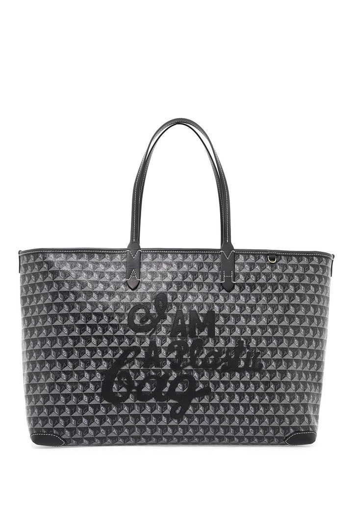 Bags - Anya Hindmarch I Am A Plastic Bag Zipped Motif Tote Bag - 242650ABS000037 - 033B - os - Ask Me Wear