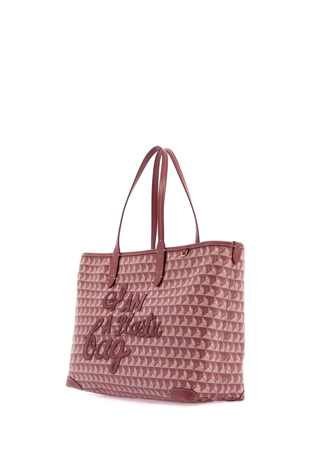 Bags - Anya Hindmarch I Am A Plastic Bag Zipped Motif Tote Bag - 242650ABS000047 - A0014 - os - Ask Me Wear