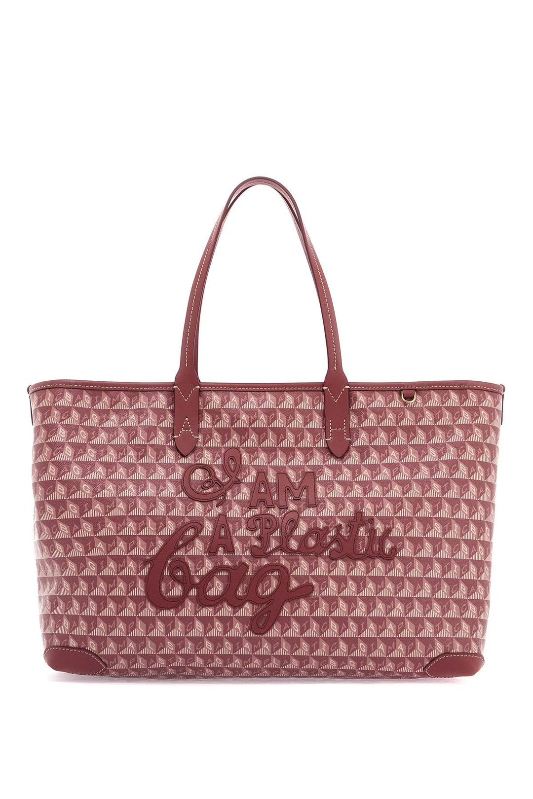 Bags - Anya Hindmarch I Am A Plastic Bag Zipped Motif Tote Bag - 242650ABS000047 - A0014 - os - Ask Me Wear