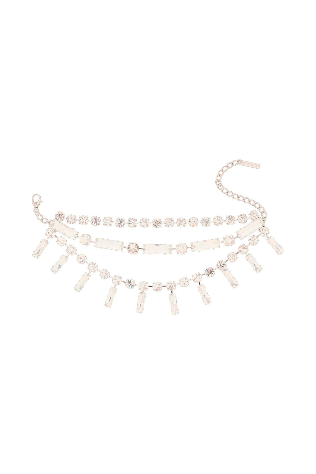 Necklaces & Pendants - Area Crystal Choker - 231844ABG000002 - SILVE - os - Ask Me Wear