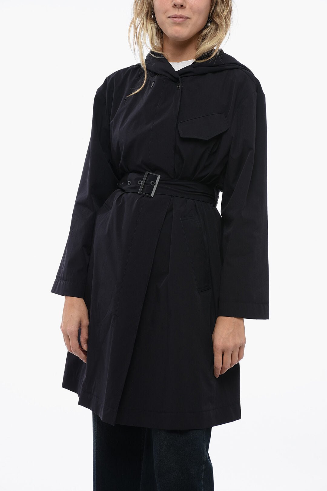 Other - Armani EMPORIO Tec Fabbric Trench with Belt - 8056787989894 - Ask Me Wear