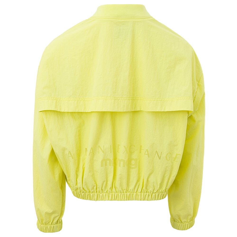  - Armani Exchange Chic Yellow Polyamide Jacket for Women - AREX - 4003669 - S - Ask Me Wear