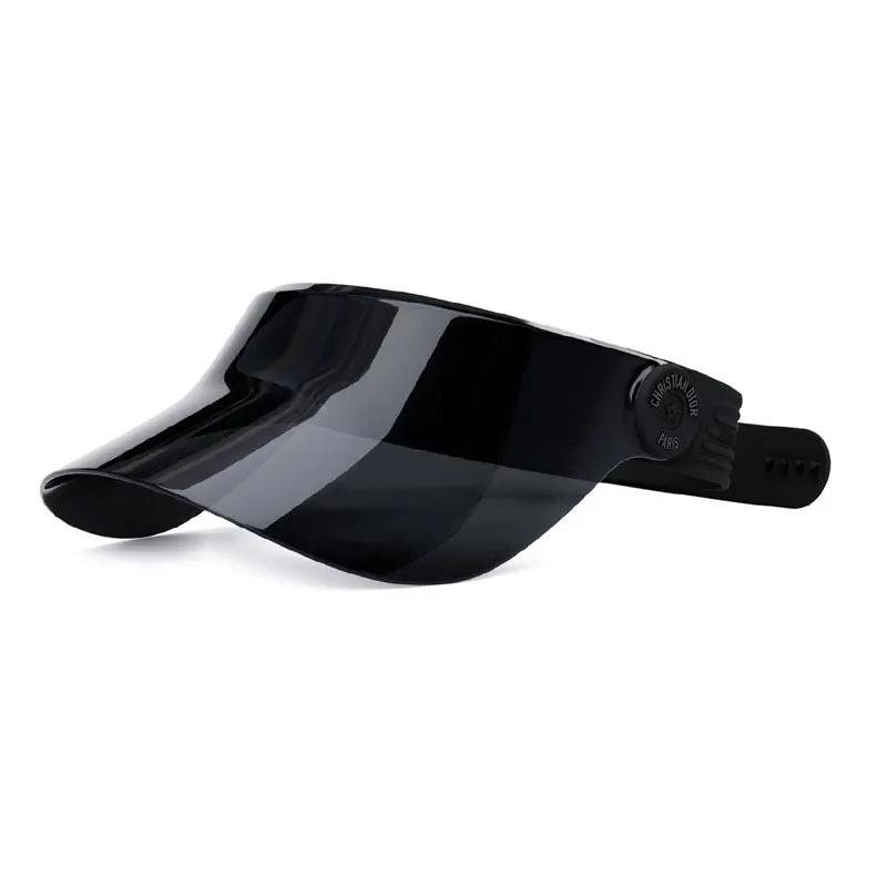 Dior Sunglasses Visor Rimless, Shiny Black Frame And Grey Lens Diorpacificv1U11A0