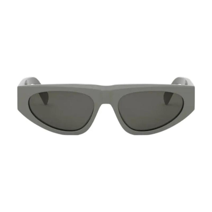 Celine Sample Sale | Celine Sunglasses Geometric Full Rim, Green Frame And Smoke Lens Cl40315U93A - Sunglasses | Designer outlet