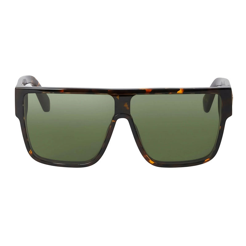 Off-White Sunglasses Shield Full Rim, Havana Frame and Green Lens OERI13JSYRACUSE6055