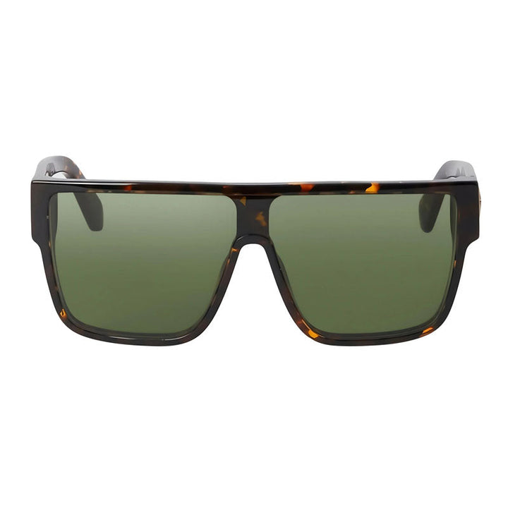Off-White Sunglasses Shield Full Rim, Havana Frame and Green Lens OERI13JSYRACUSE6055