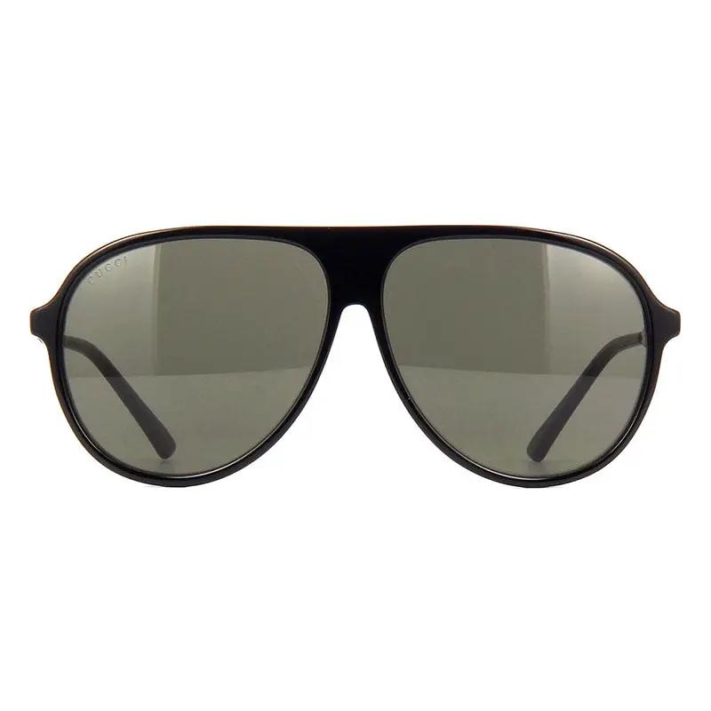 Gucci Sample Sale | Gucci Sunglasses Aviator Full Rim, Black Frame And Grey Lens Gg0829Sa001 - Sunglasses | Designer outlet