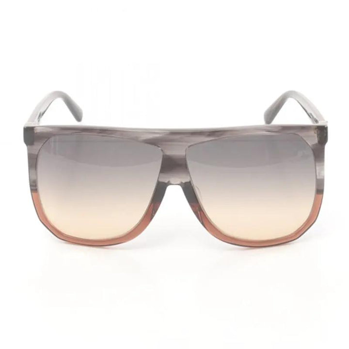 Loewe Sunglasses Square Full Rim, Transparent Grey Frame And Gradient Smoke Lens Lw40001F20B