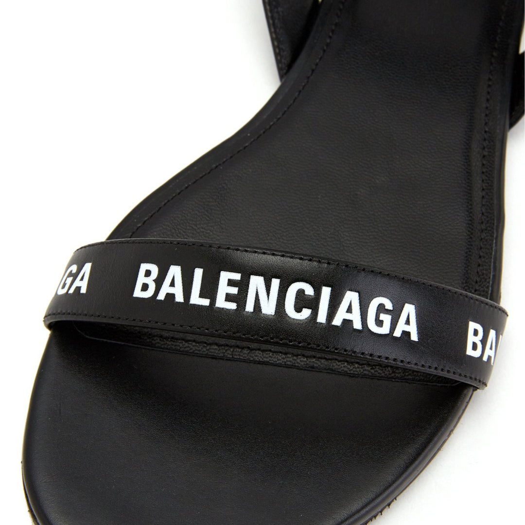 Balenciaga - BALENCIAGA Round Flat Sandals - 551154 WA761 1006 - Ask Me Wear