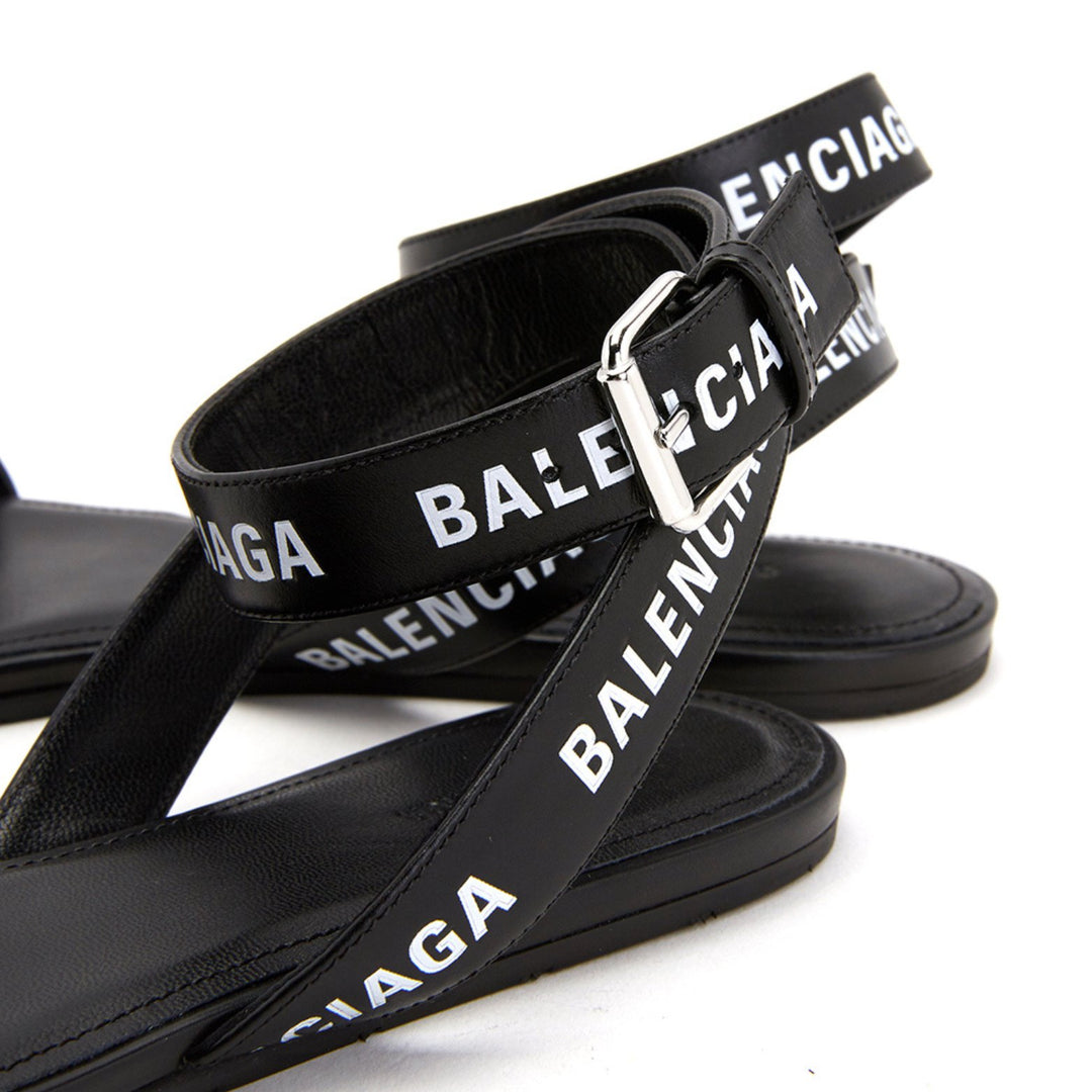 - BALENCIAGA Round Flat Sandals - 551154 WA761 1006 - Ask Me Wear