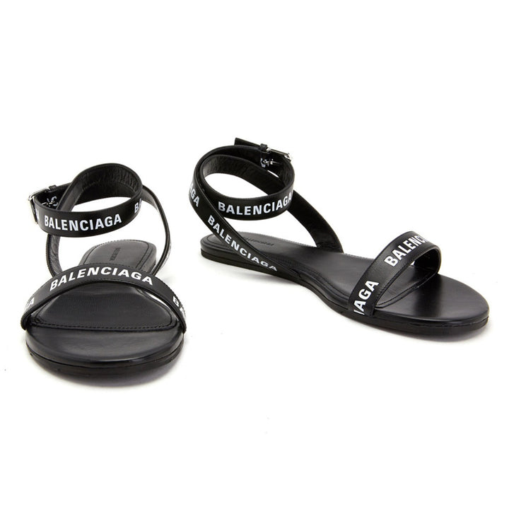 - BALENCIAGA Round Flat Sandals - 551154 WA761 1006 - Ask Me Wear