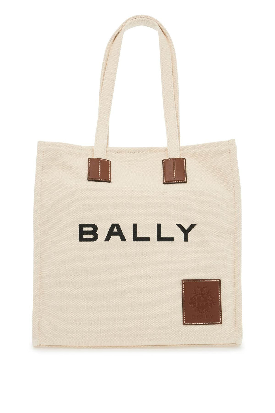 Bags - Bally Akelei Canvas Tote Bag With - 242468ABS000006 - I135O - os - Ask Me Wear