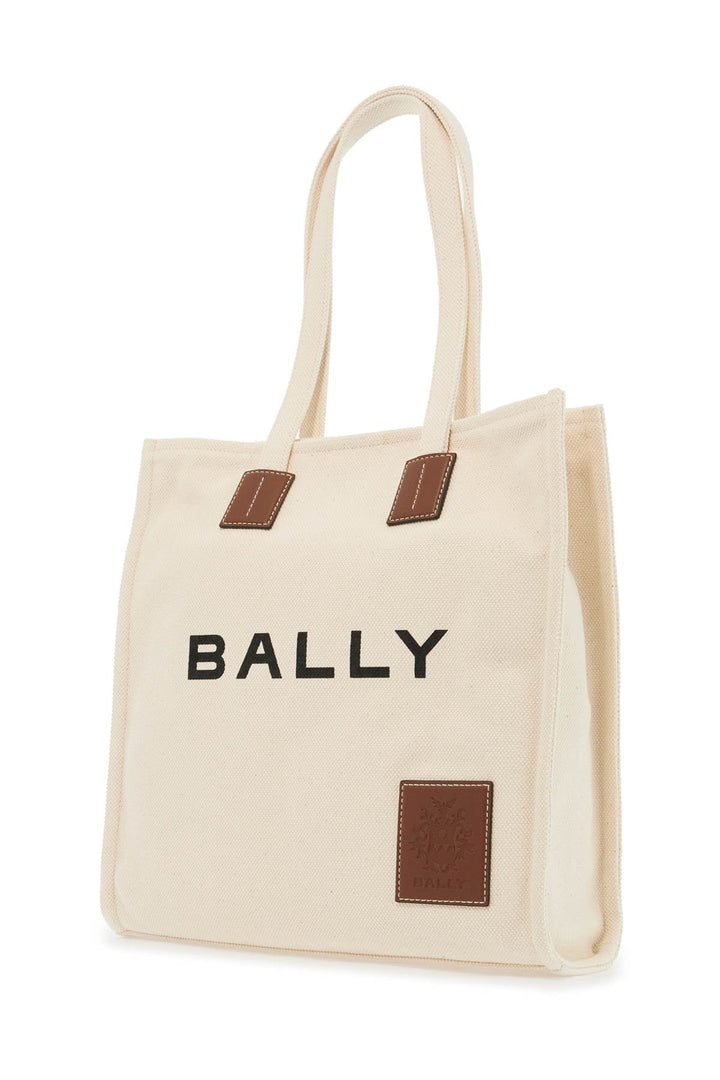 Bags - Bally Akelei Canvas Tote Bag With - 242468ABS000006 - I135O - os - Ask Me Wear