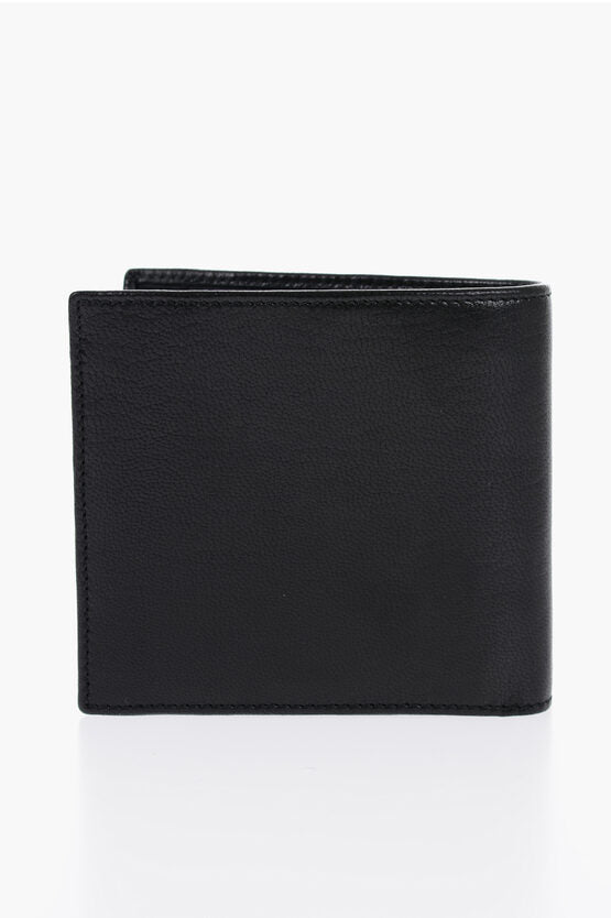 Accessories - Wallets & Card Holders - Bally Leather Wallet with Golden Monogram - 000919737575 - Ask Me Wear