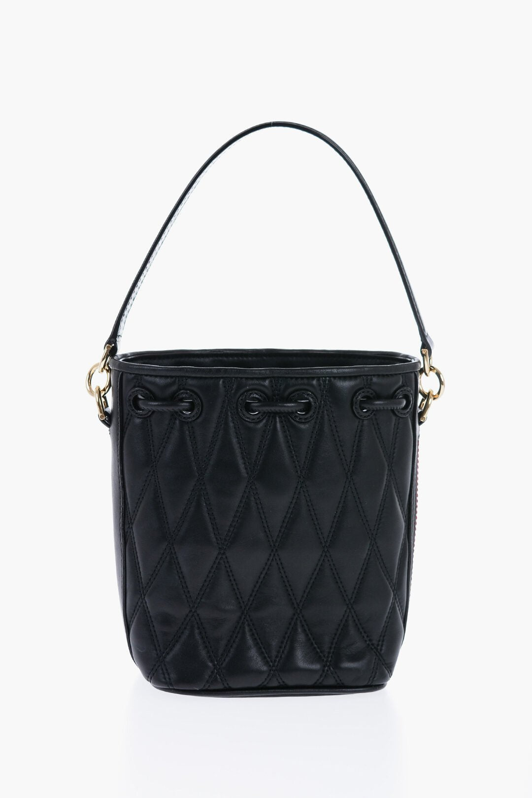 Bags - Bally Quilted Leather DONAE Bucket Bag - 7612506330968 - Ask Me Wear