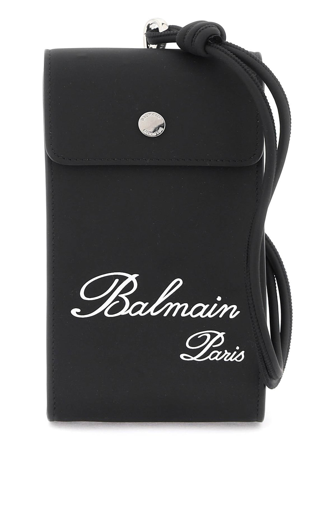 Bags - Balmain Phone Holder With Logo - 241007FAV000001 - 0PA - os - Ask Me Wear