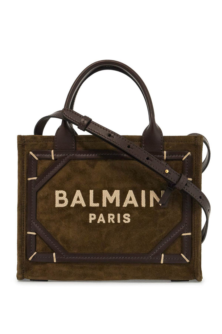 Bags - Balmain Suede B - Army Tote Bag - 242007ABS000021 - U39 - os - Ask Me Wear