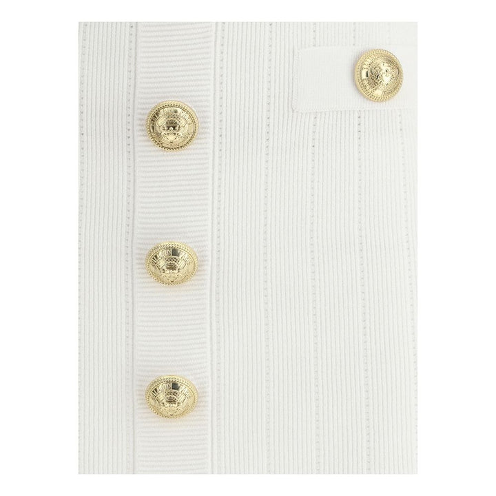 Balmain - Balmain Mini Skirt - BA - EF1LB290KB070FA - IT36 | XS - Ask Me Wear