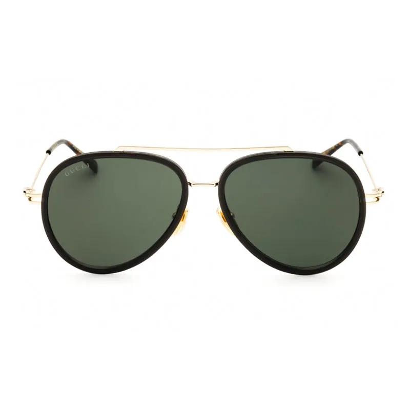 Gucci Sample Sale | Gucci Sunglasses Aviator Full Rim, Grey/gold Frame And Grey Lens Gg1981S001 - Sunglasses | Designer outlet