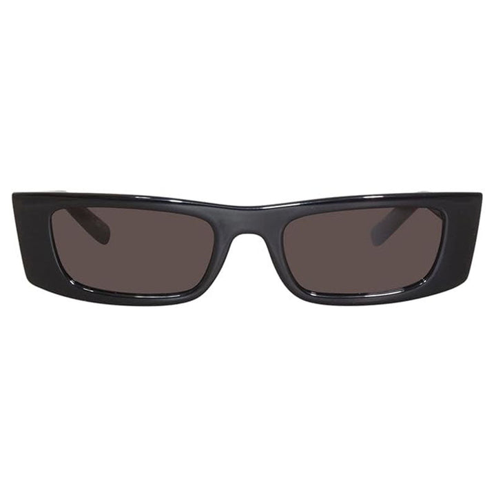 Saint Laurent Sunglasses Rectangle Full Rim, Black Frame and Black Lens SL553001