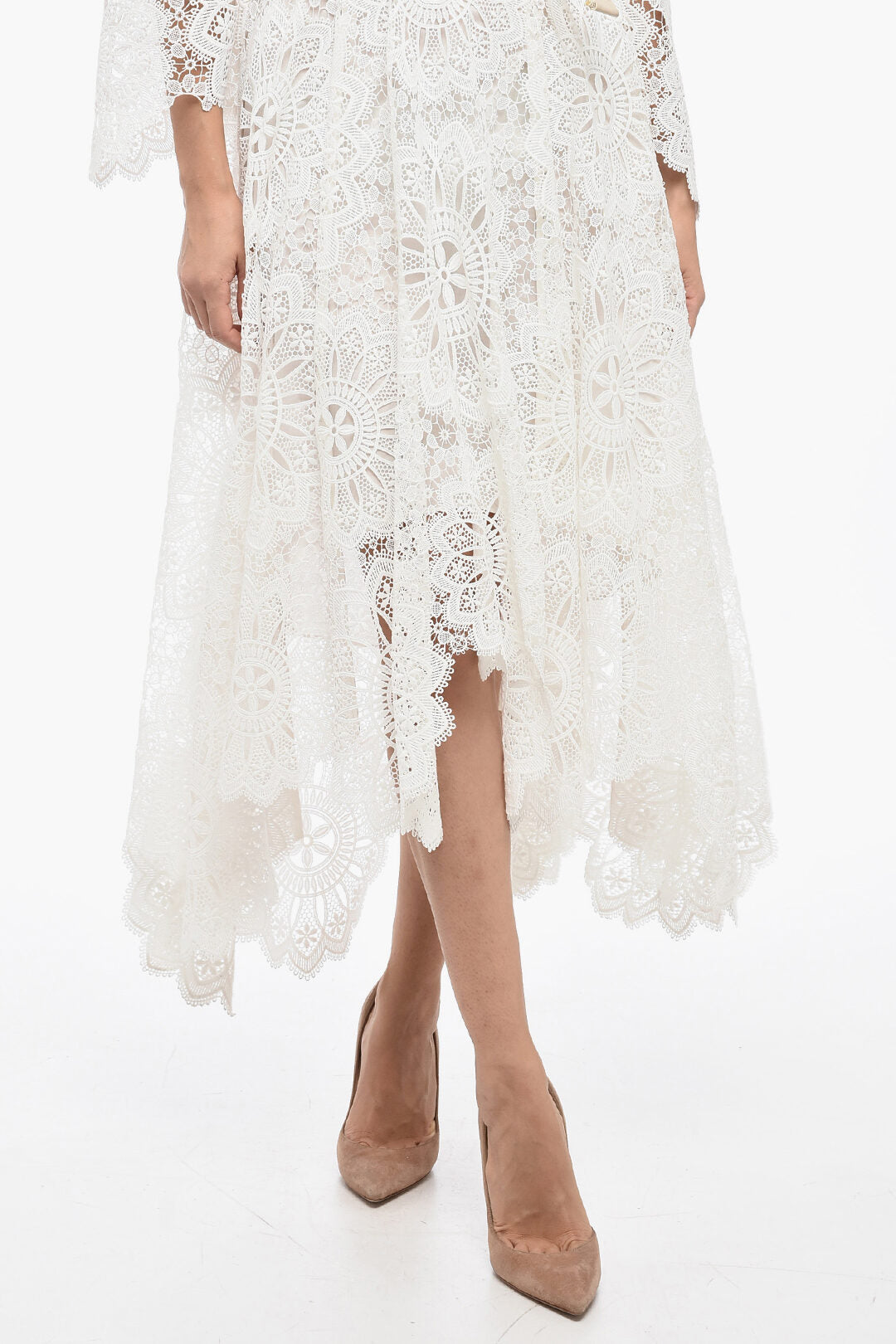 Zimmermann Belted Lace CHINTZ Dress